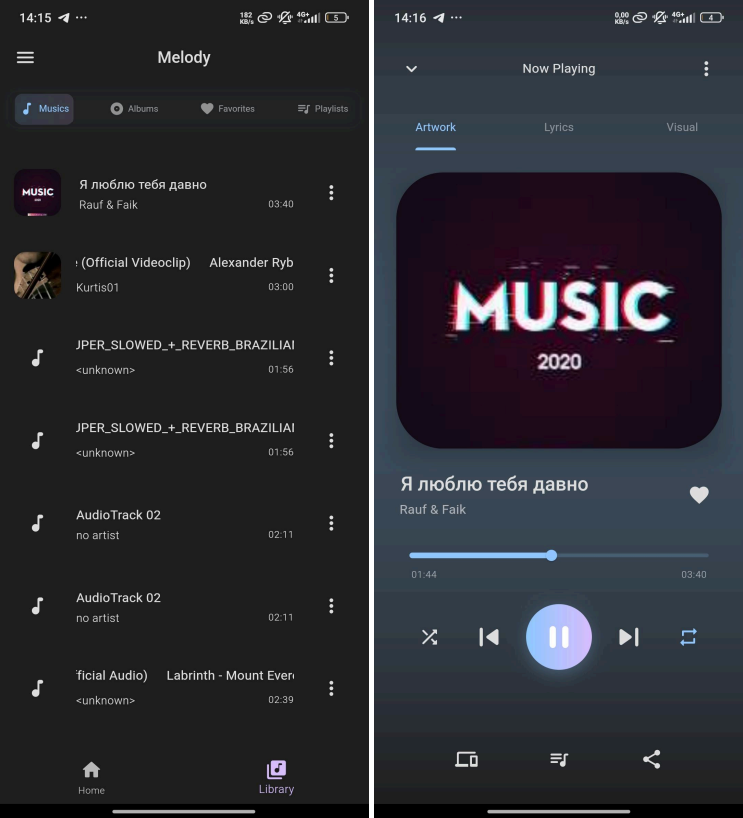 Melody Music Player